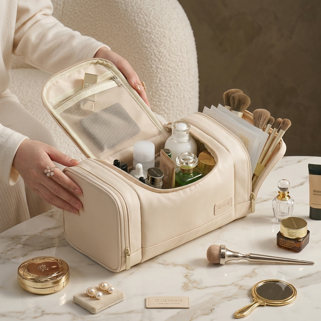 ELARA™ Beauty Case – Stijlvolle Make-up Organizer