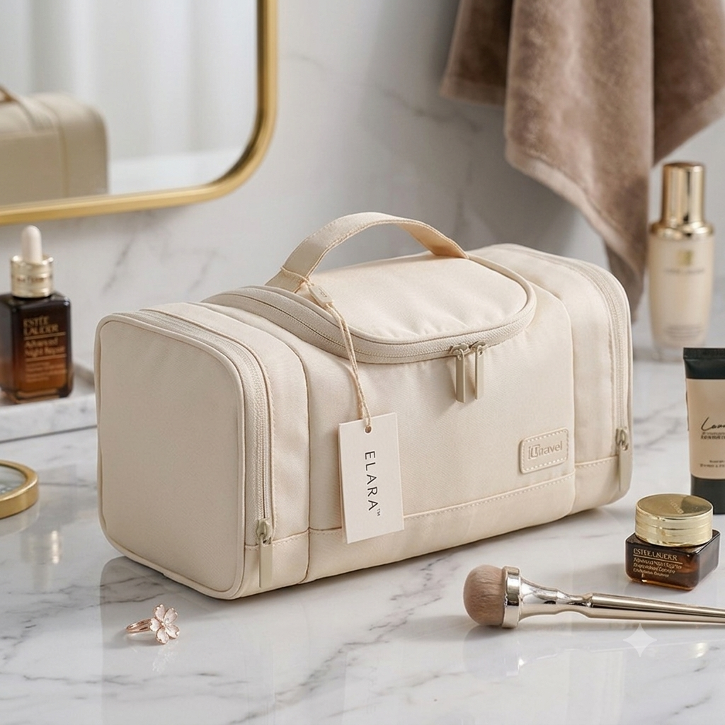 ELARA™ Beauty Case – Stijlvolle Make-up Organizer